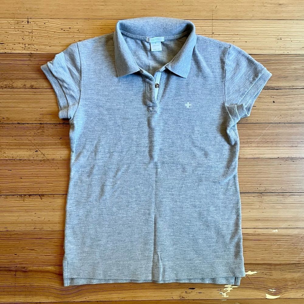 Aeve cotton pique skinny polo. Size 2.